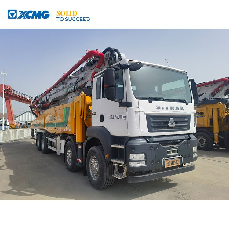 XCMG Official Used 62m Truck Mounted Concrete Pump HB62V with Sitrak chassis Price